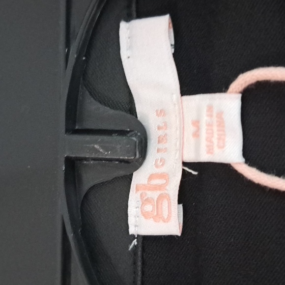 GB Girls Coated Button Front Double Pocket Shirt Jacket - Picture 3 of 4